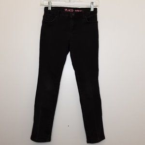 Girls Childrens Place Black Super Skinny